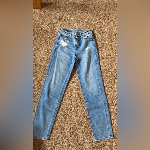 American Eagle Outfitters Denim - American Eagle Outfitters Blue Mom Jeans Size 0